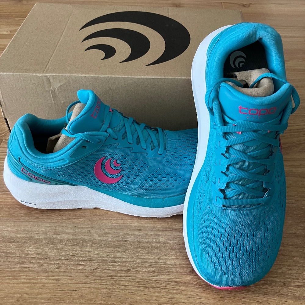Topo Designs Phantom 3 Road Running Shoe - Women’s - Teal - 8.5